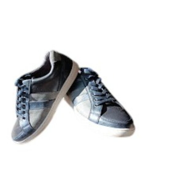 Unlisted Men’s Lace-Up Sneakers Size 9.5 Blue Casual Low Top Shoes - Picture 2 of 10